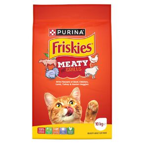 Friskies Friskies Meaty Grills Dry Cat Food 10kg