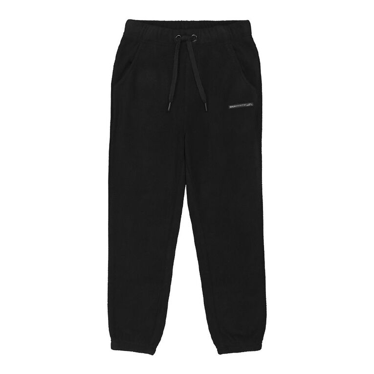 Back Country Microfleece Pants Black The Warehouse