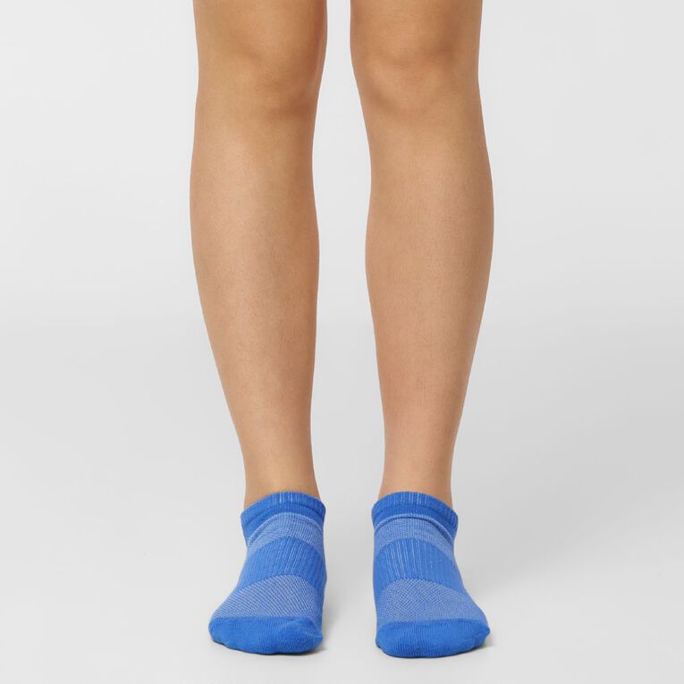 Active Intent Women's Tab Low Cut Socks 3 Pack, Blue Mid, hi-res