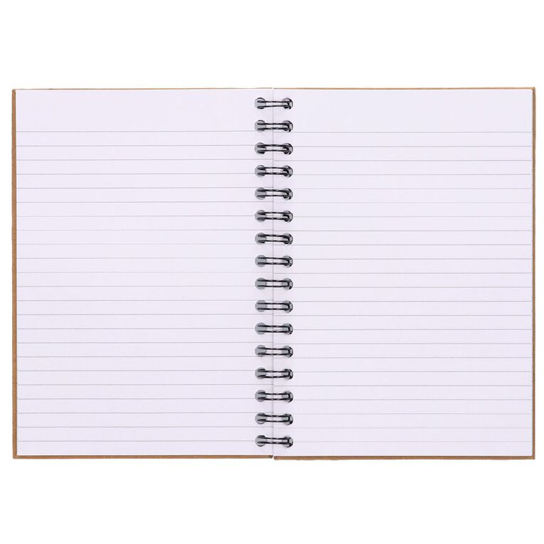WS Notebook Wiro Kraft Brown Mid A5, , hi-res