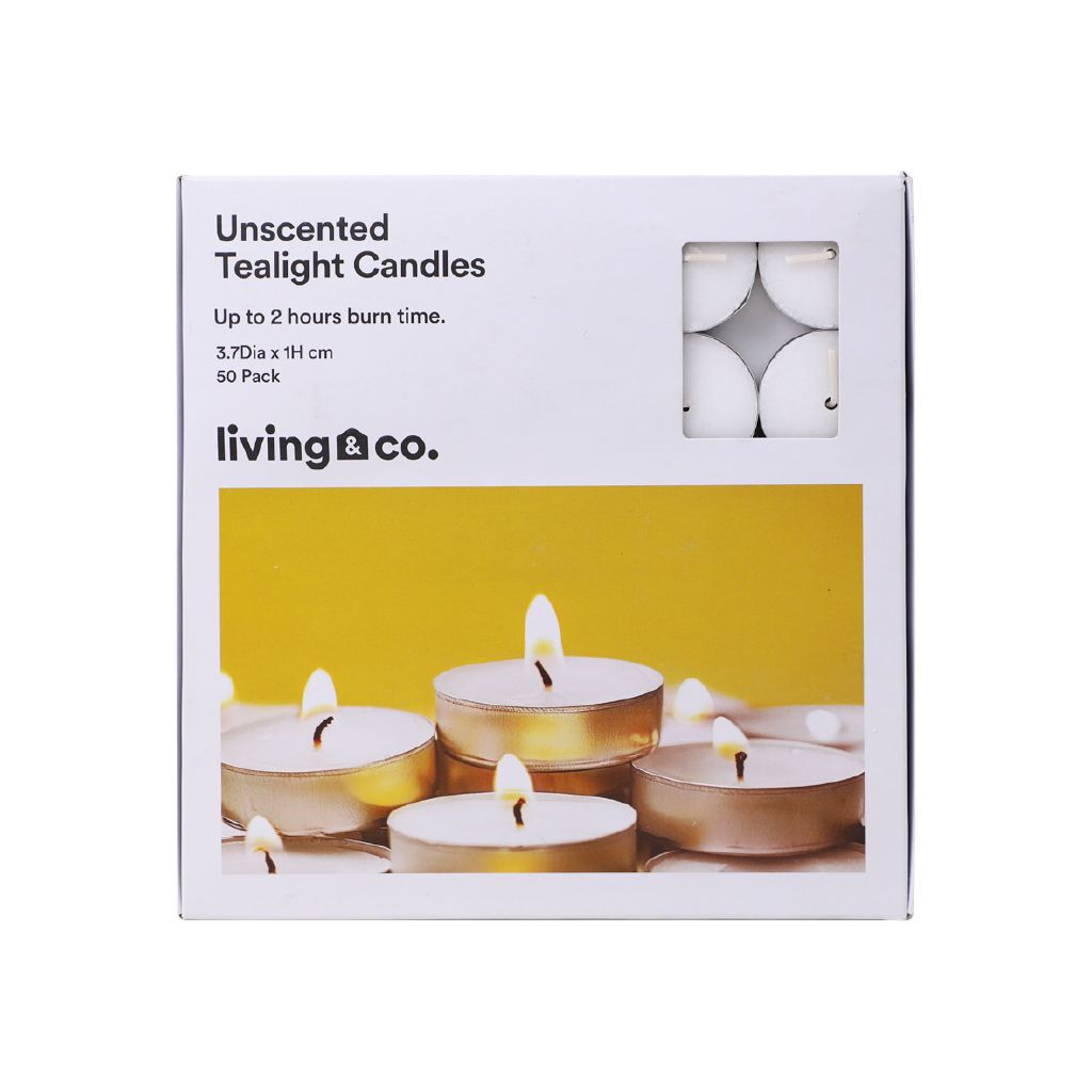 12-Pack 3-Inch Floating Candles - 10-Hour Burn Unscented Ribbed Tealights For Weddings & Centerpieces