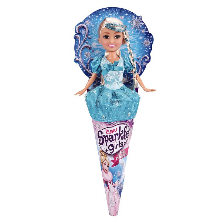 Zuru Sparkle Girlz Cone Winter Princess Assorted, , hi-res