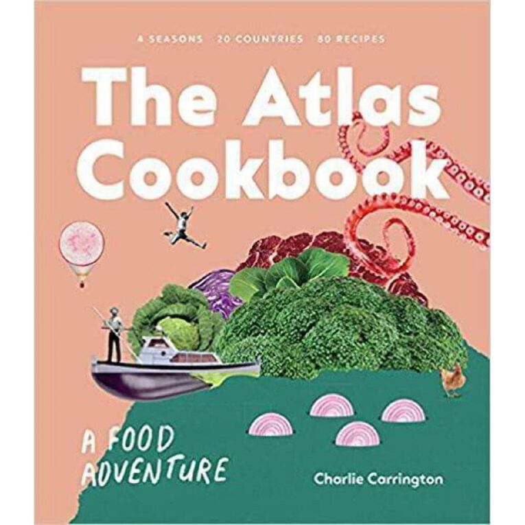 The Atlas Cookbook: A Food Adventure by Charlie Carrington, , hi-res