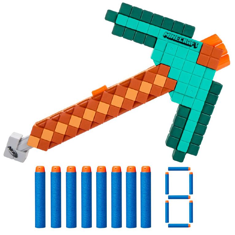 NERF Minecraft Minecraft Diamond Pickaxe, , hi-res