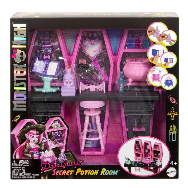 Monster High Draculaura Secret Potions Room Playset, , hi-res