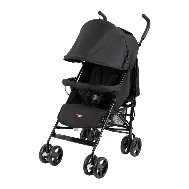 Mother's Choice Poppy Umbrella Stroller Dove Grey Black, , hi-res