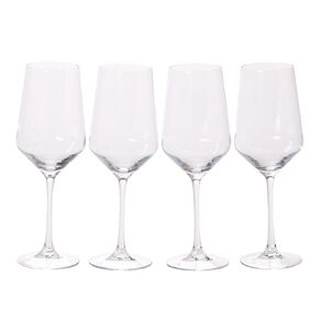 Living & Co Studio White Wine Glass Clear 4 Pack