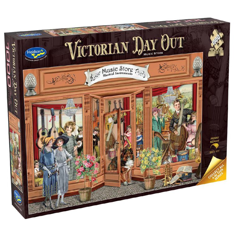 Victorian Day Out 1000 Piece Jigsaw Puzzle Assorted, , hi-res