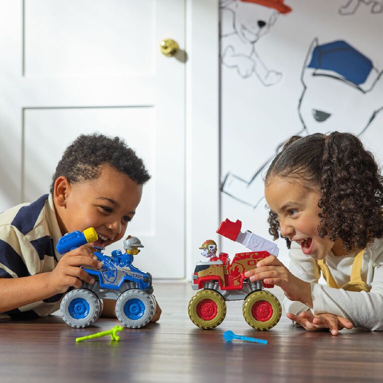 Paw Patrol Rescue Wheels Vehicle Metallic 2 Pack, , hi-res
