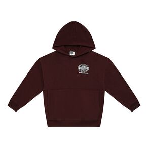 Young Original Print Pullover Pocket Hoodie