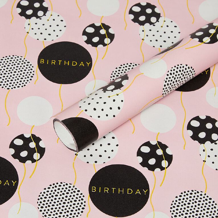 Party Inc Gift Wrap 60cm x 5m Assorted, , hi-res