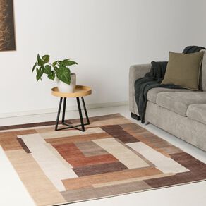Living & Co Rug Poly Print Multi-Coloured 160cm x 230cm