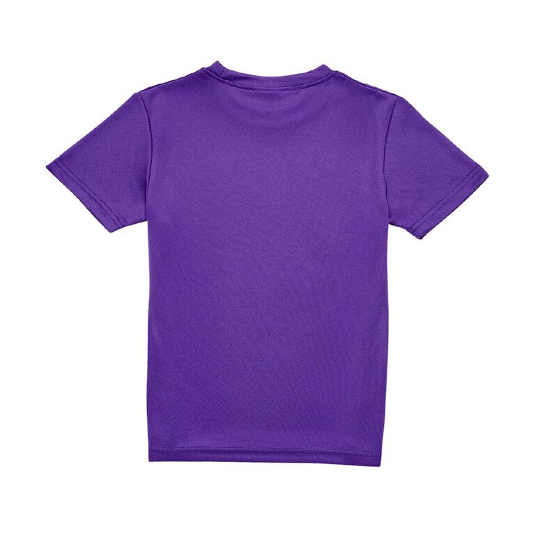 Schooltex Kids' Breezeway Tee, Purple Mid, hi-res
