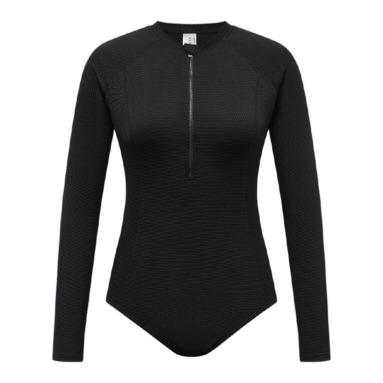 H&H Women's Surf Suit, Black, hi-res