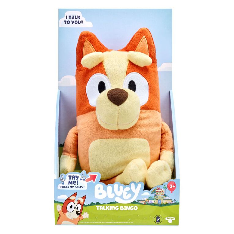Bluey Talking Interactive Plush, , hi-res