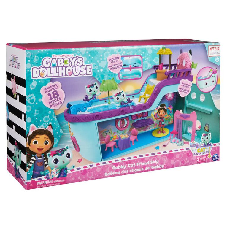 Gabby's Dollhouse Cruise Ship, , hi-res