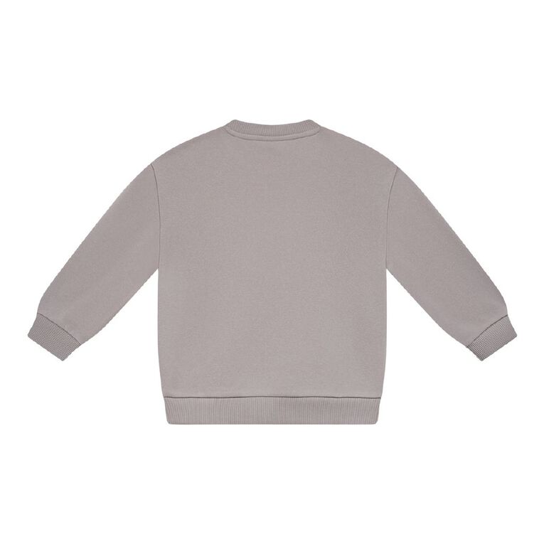 Young Original Plain Crew Sweat, Pink Light LILAC MARB, hi-res