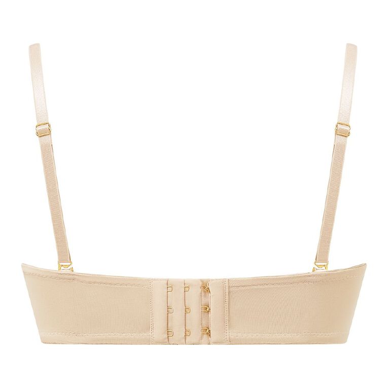 H&H Women's Strapless Bra, Beige, hi-res