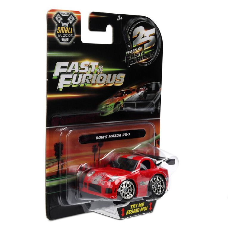 Jada Fast & Furious Small Blocks Diecast 1:43 Assorted, , hi-res