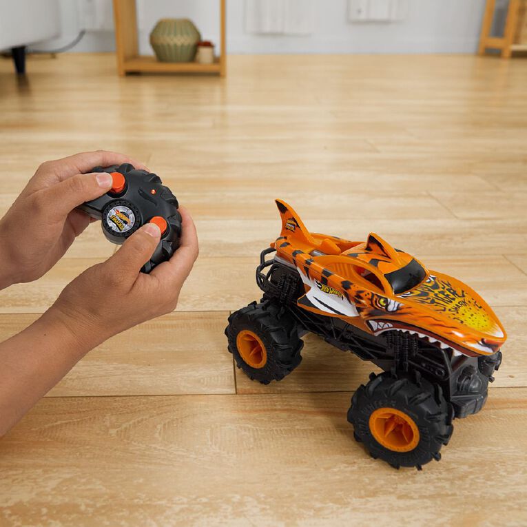Hot Wheels Remote Control Monster Trucks 124 Assorted Assorted The