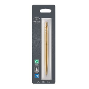 Parker Jotter XL Monochrome Gold Ballpoint Pen Blue