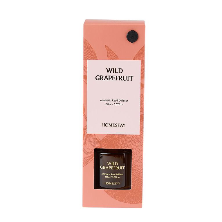 Living & Co Homestay Diffuser Wild Grapefruit 150ml, , hi-res