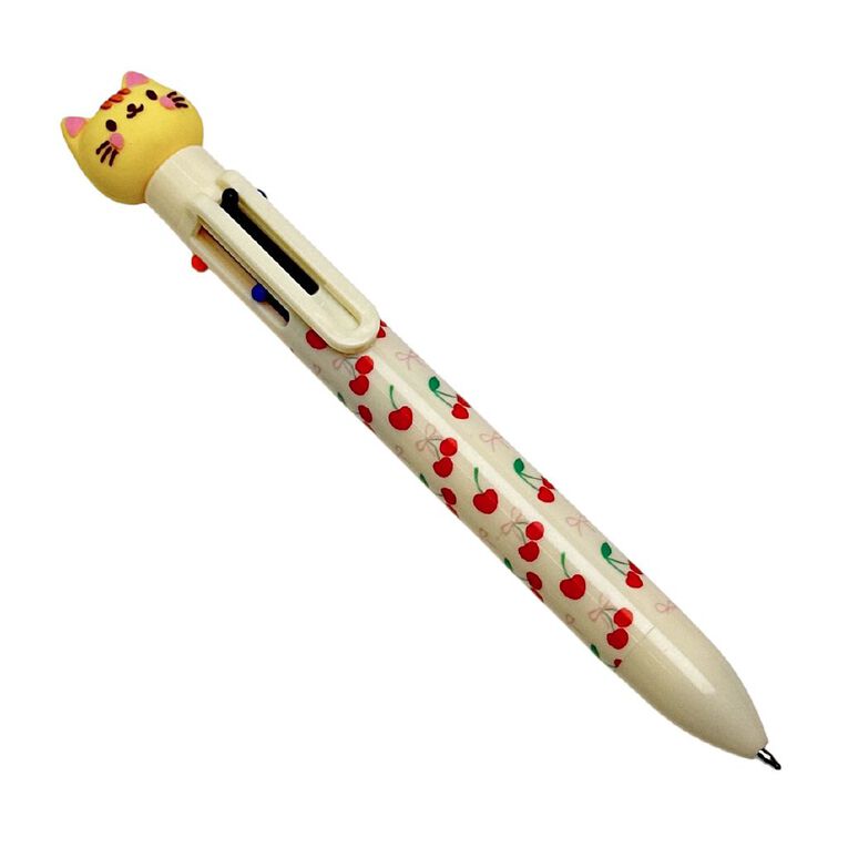 Uniti Kids Playful Simplicity Cat 6 Colour Pen, , hi-res