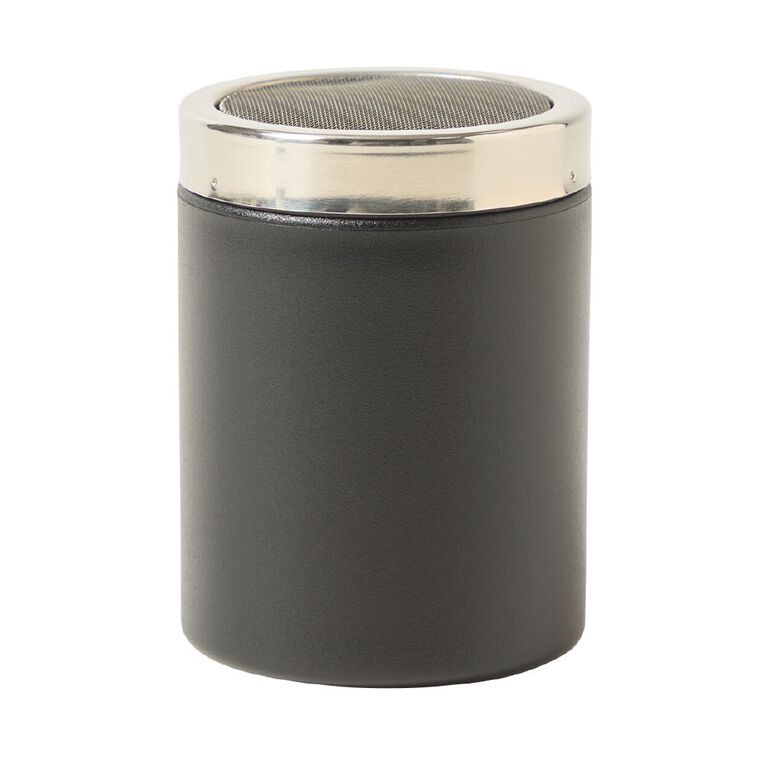 Living & Co Icing Sugar Shaker Black, , hi-res