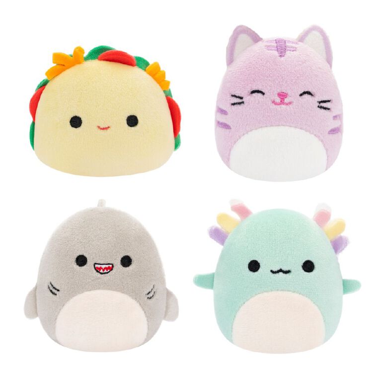 Squishmallows Micromallows 2.5 inch 4 Pack Assorted, , hi-res