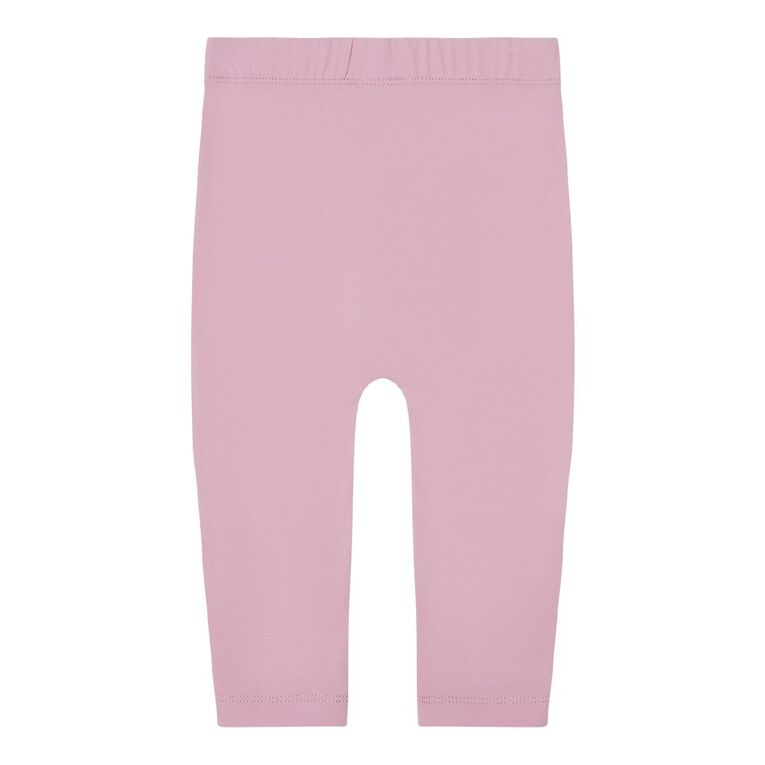 Young Original Babies' Print Leggings, Pink Mid, hi-res