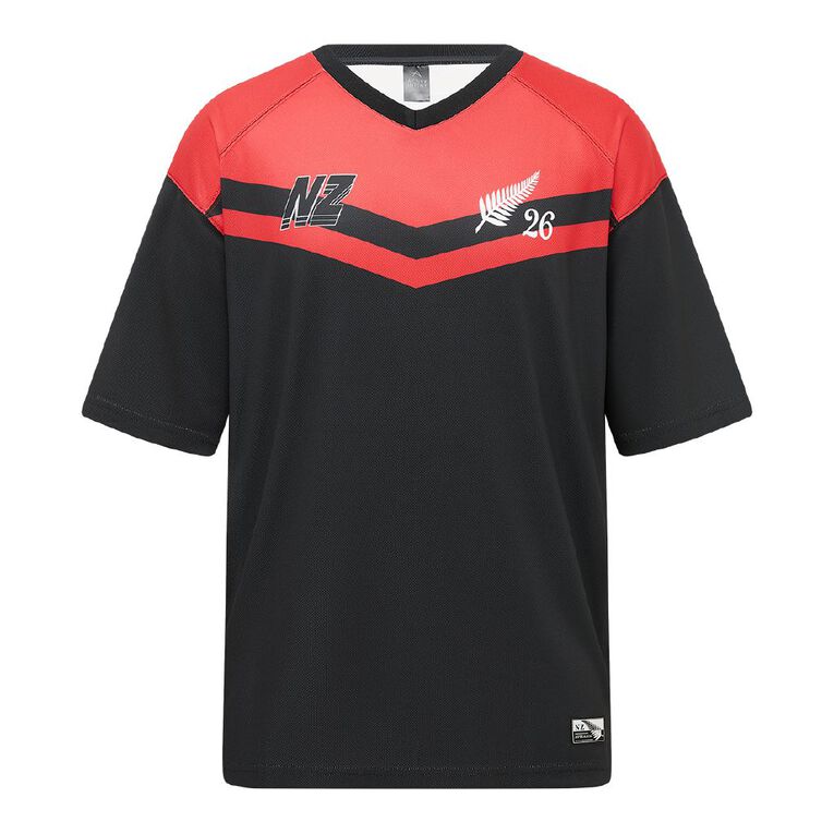 Active Intent Men's Supporter League Top, Black, hi-res