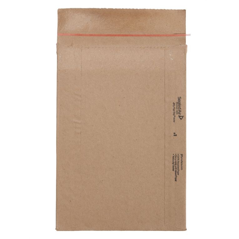 Jiffy Rigi Bag Mailer 90 Recycled Kraft Rb4 240 x 330mm The Warehouse