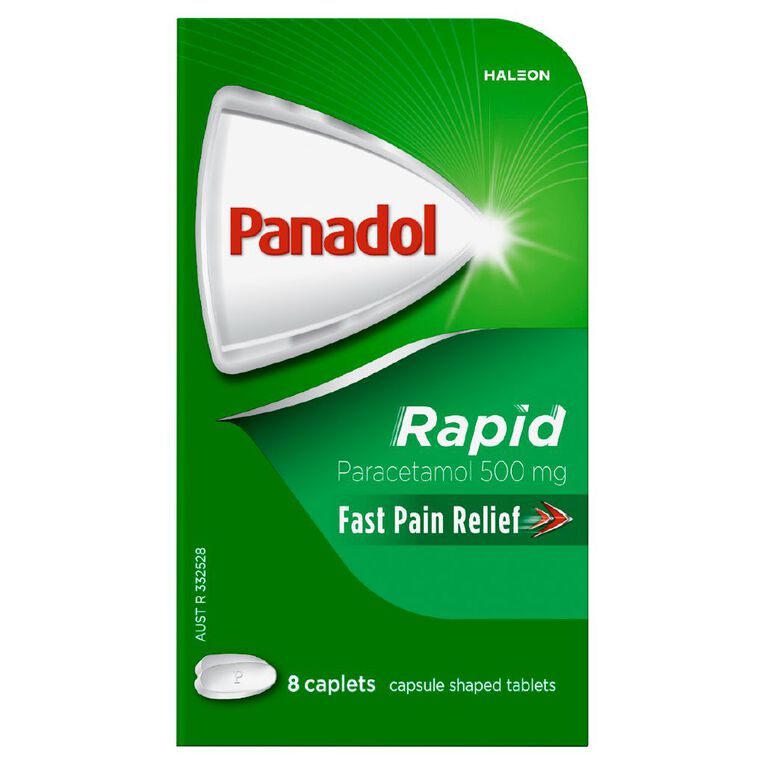 Panadol Rapid Handipak 8 Caplets, , hi-res