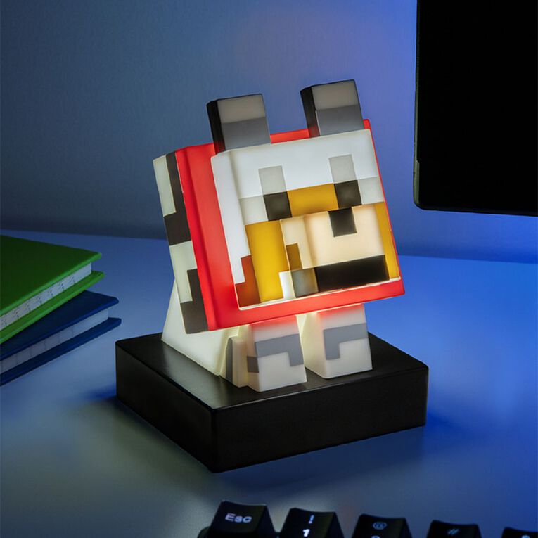 Paladone Minecraft Wolf Icon Light, , hi-res