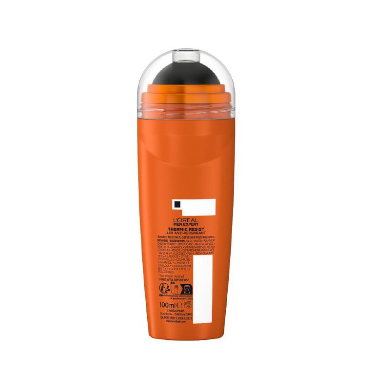 L'Oreal Paris Men Expert Thermic Resist Roll-On Deodorant 100ml, , hi-res