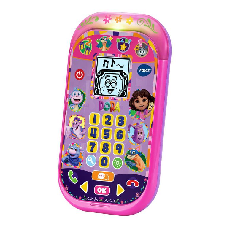 Vtech Dora Explore & Learn Phone, , hi-res