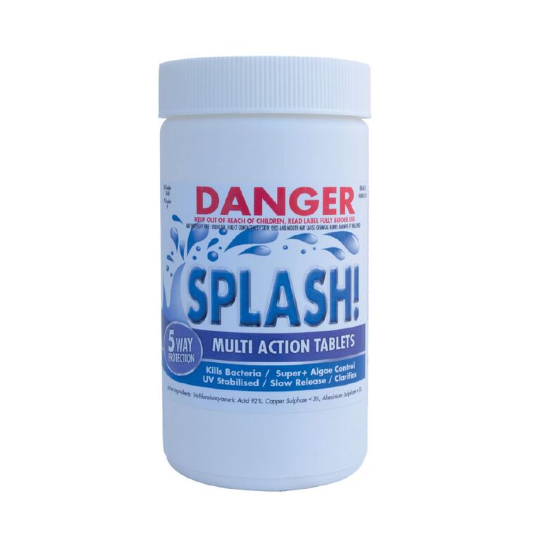 Splash Multi Tablets 5 Way Action 1kg, , hi-res
