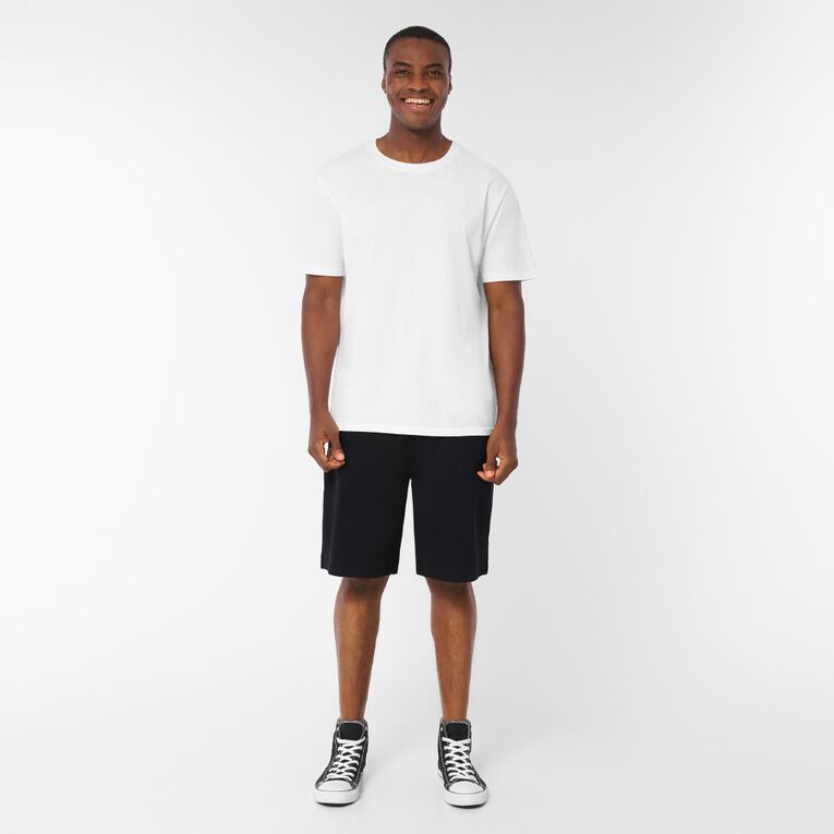 Garage Men's Baggy Jersey Shorts, Black, hi-res