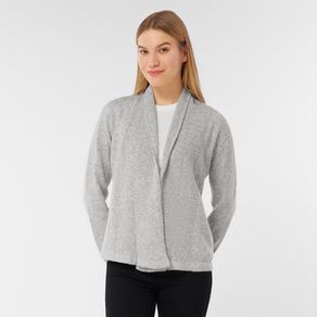 H&H Women's Drape Front Cardigan