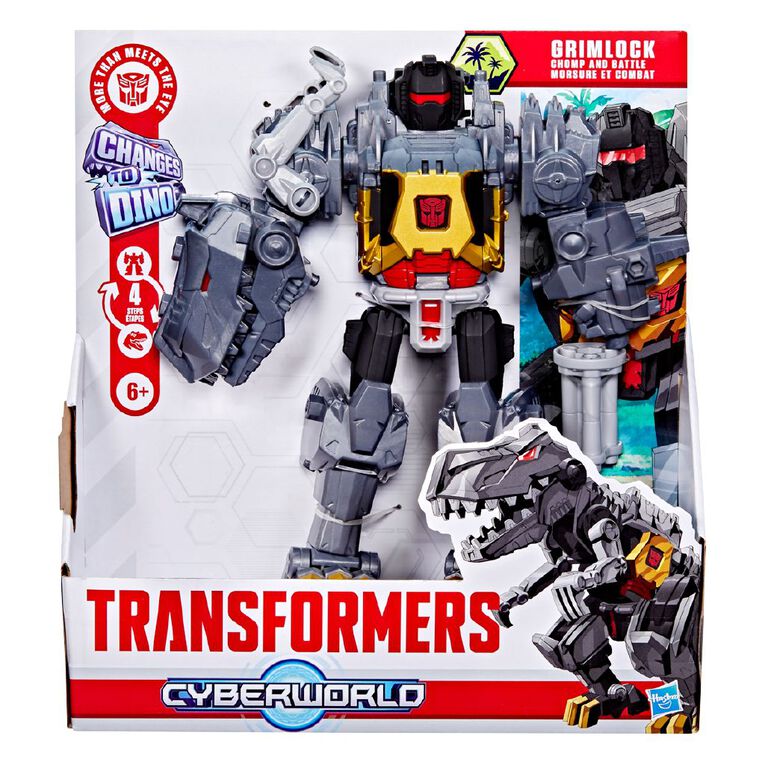 Transformers Cyberworld Chomp & Battle Grimlock, , hi-res
