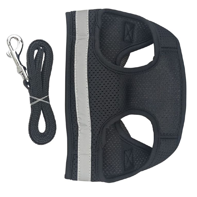 Petzone Padded Cat Harness and Lead, , hi-res