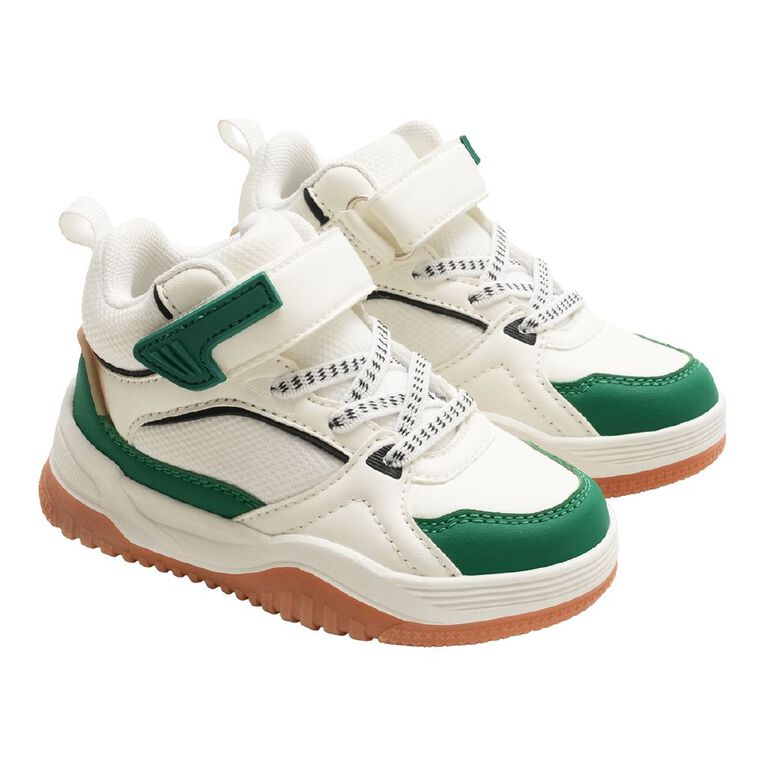 Young Original Junior Kids' Wisconsin Sneaker Boots, White, hi-res