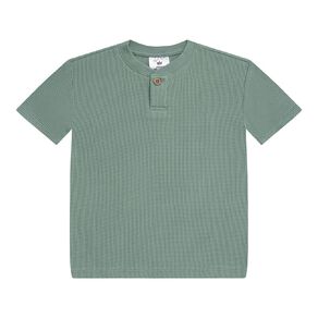 Young Original Toddler Short Sleeve Boxy Waffle Tee