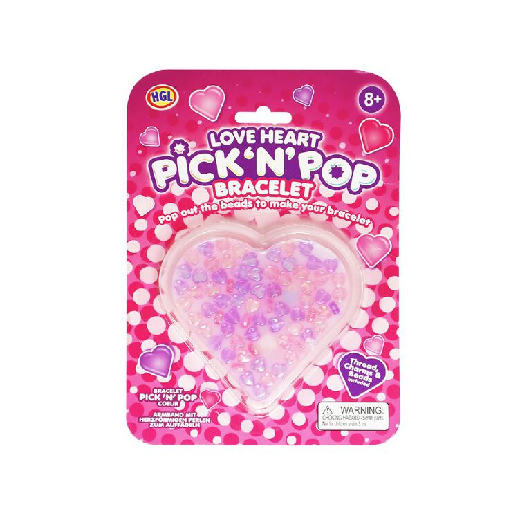 Pick N Pop Bracelet Love Heart, , hi-res