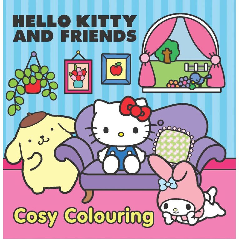Hello Kitty And Friends: Cosy Colouring Book, , hi-res