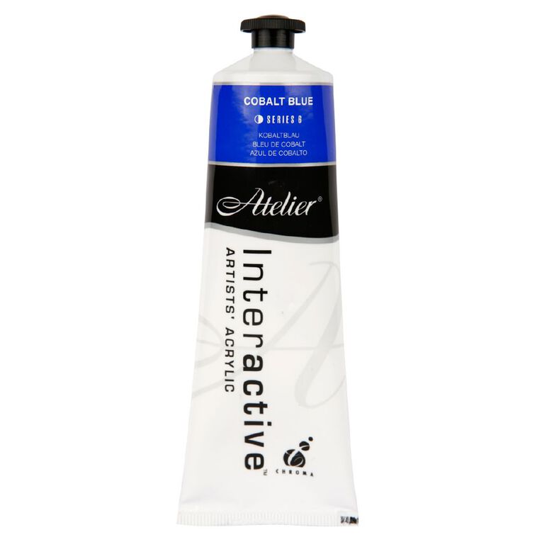 Atelier S6 Acrylic Paint Cobalt Blue, , hi-res