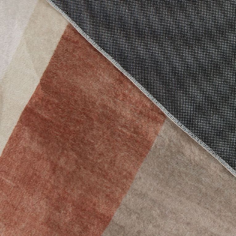 Living & Co Rug Poly Print Multi-Coloured 160cm x 230cm, , hi-res