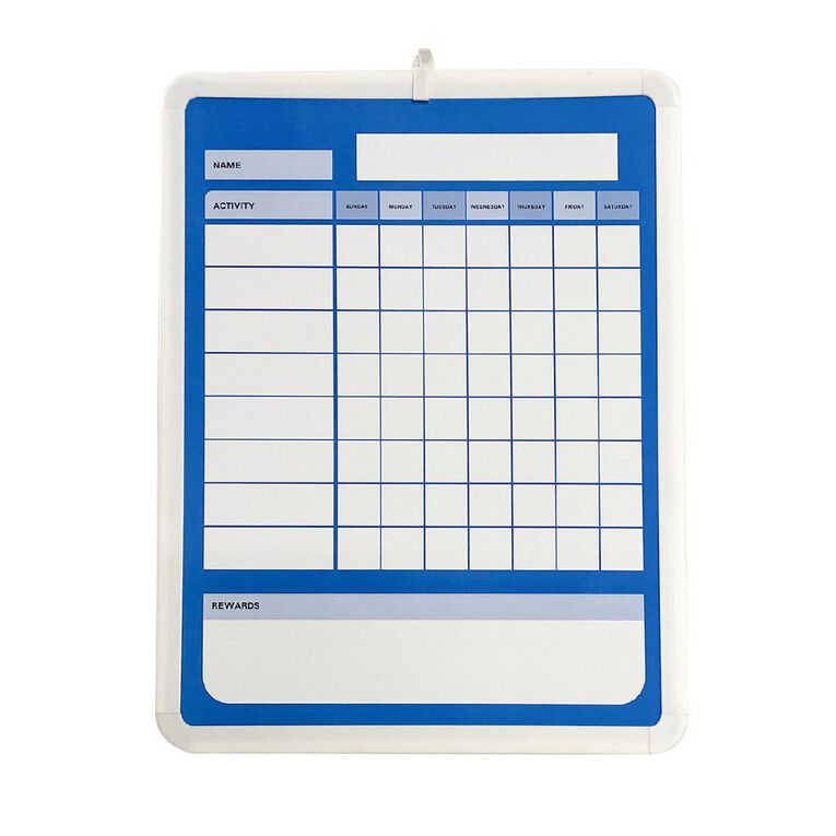 WS Magnetic Dry Erase Chore Chart, , hi-res