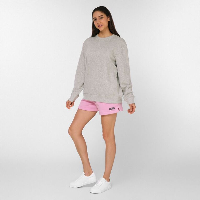 Garage Women's Fresh Fleece Short, Pink Mid, hi-res