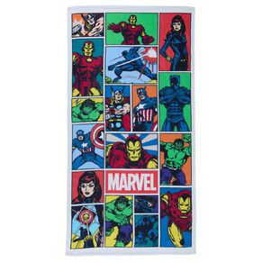 Marvel Beach Towel Flat 60cm x 120cm